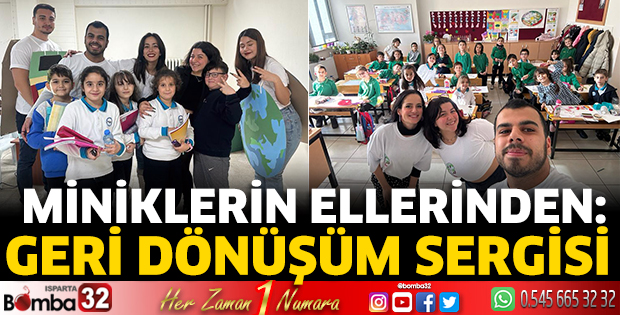 Miniklerin ellerinden: Geri Dönüşüm Sergisi