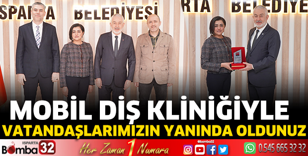Mobil Diş Kliniğiyle vatandaşlarımızın yanında oldunuz