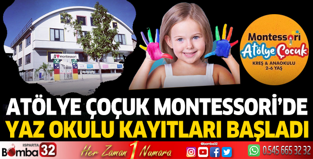Montessori'de Yaz Okulu Kayıtları Başladı