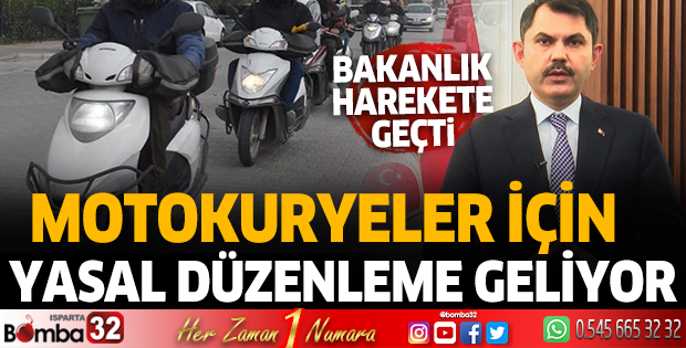 Motokuryeler için yasal düzenleme geliyor