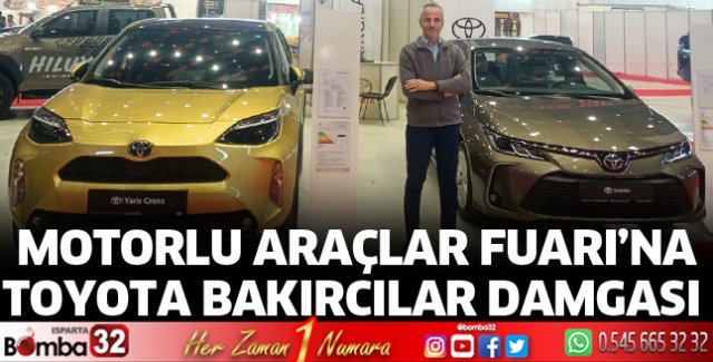 Motorlu Araçlar Fuarı’na Toyota Bakırcılar damgası