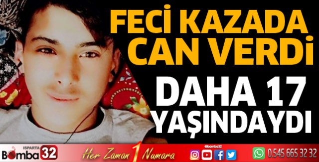 Motosiklet kazasında can verdi