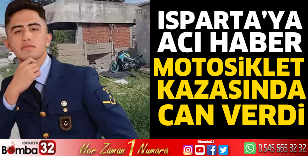 Motosiklet kazasında can verdi