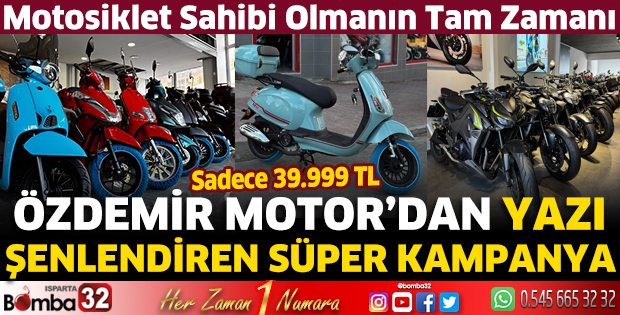 Motosiklet sahibi olmanın tam zamanı