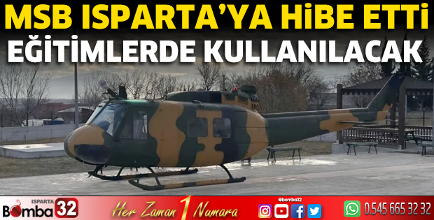 MSB Isparta'ya hibe etti