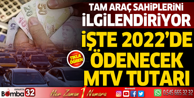 MTV 2022 oranları Resmi Gazete'de yayımlandı! İşte, model ve silindire göre MTV 2022 hesaplama bilgileri