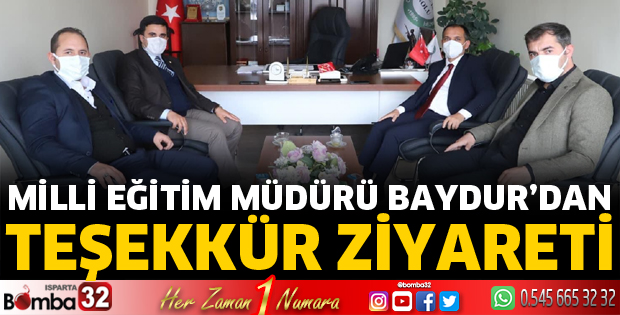 Müdür Baydur’dan Halk Otobüsleri Kooperatifine ziyaret