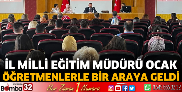 Müdür Ocak öğretmenlerle bir araya geldi
