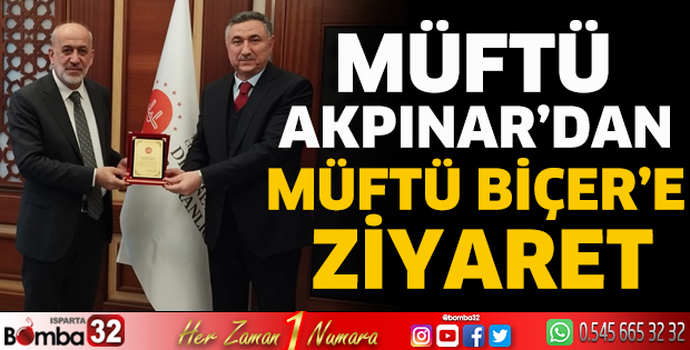 Müftü Akpınar’dan Müftü Biçer’e ziyaret