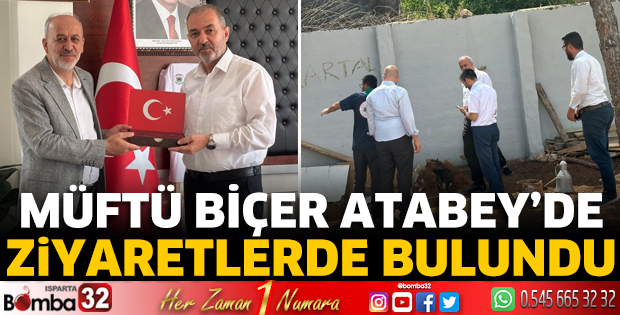 Müftü Biçer Atabey'de