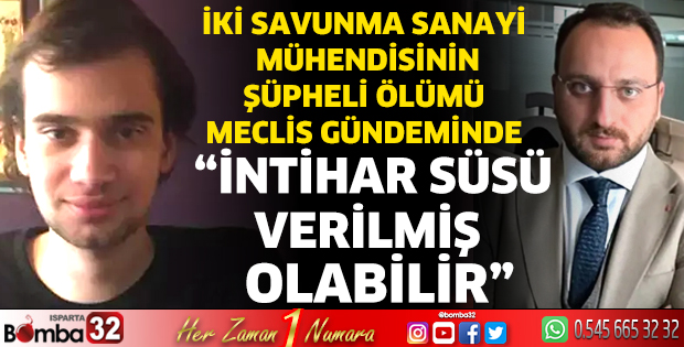 Mühendislerin şüpheli ölümü meclis gündeminde