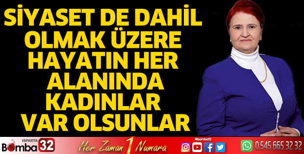 Muhtar Adayı Kutlu’dan Kadınlar Günü mesajı