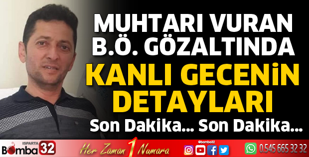 Muhtar kavgada öldürüldü