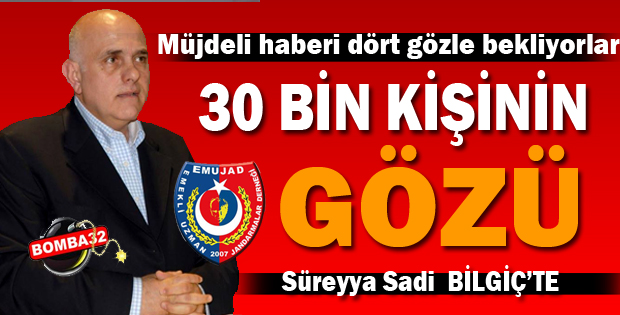 Müjdeli haberi dört gözle bekliyorlar
