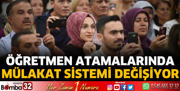 Mülakat sistemi sil baştan değişiyor