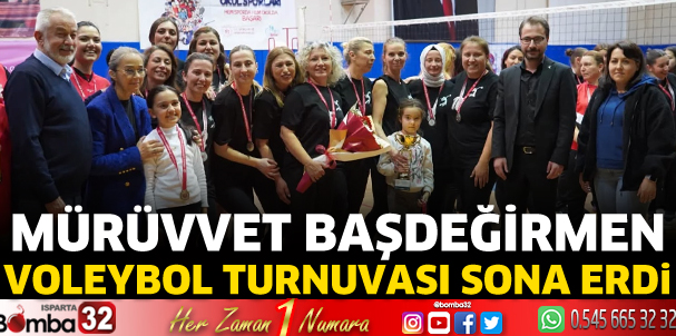 Mürüvvet Başdeğirmen Voleybol turnuvası sona erdi