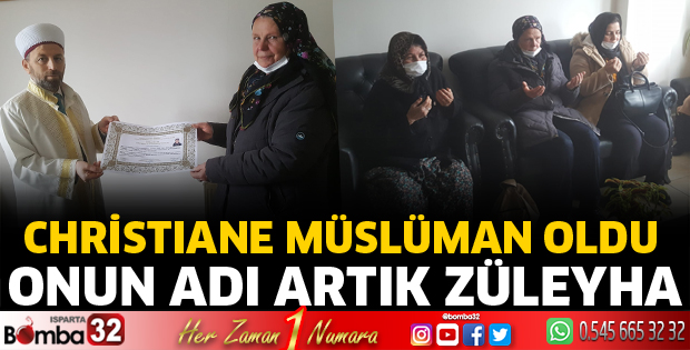 Müslüman oldu