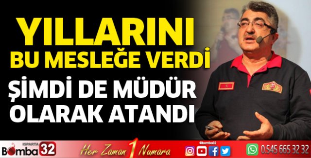 Mustafa Balcı İtfaiye Müdürlüğüne atandı