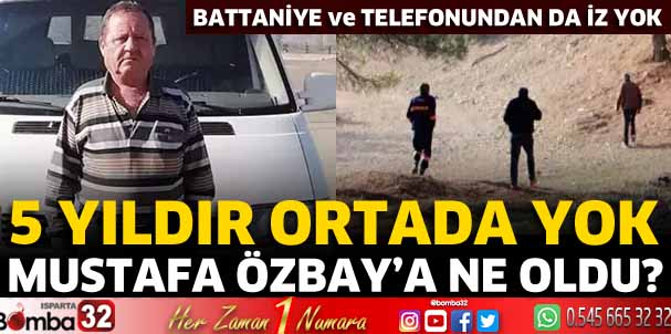 Mustafa Özbay 5 yıldır ortada yok