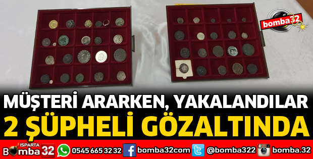 MÜŞTERİ ARARKEN YAKAYI ELE VERDİLER