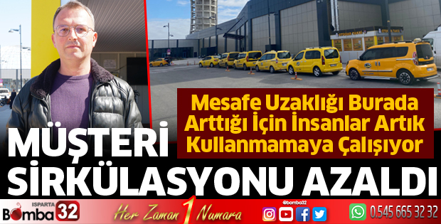 Müşteri sirkülasyonu azaldı