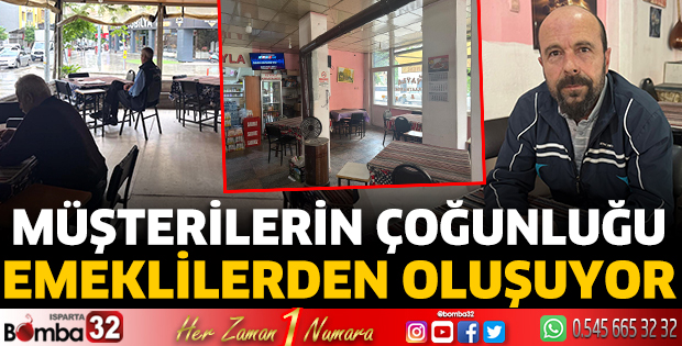 Müşterilerin çoğunluğu emekli kesimi