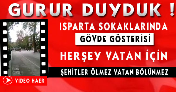 COŞKU İLE KUTLADIK