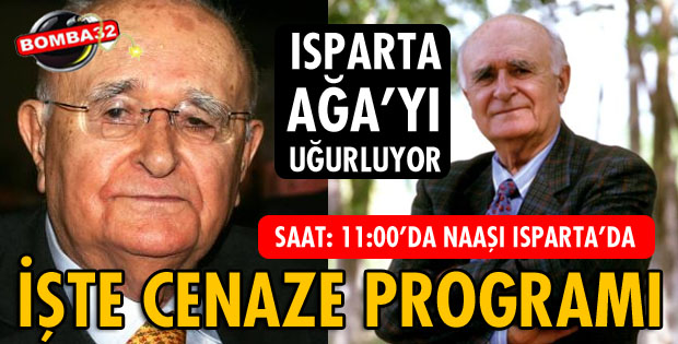 ŞEVKET DEMİREL’İN NAAŞI ISPARTA'YA GETİRİLİYOR