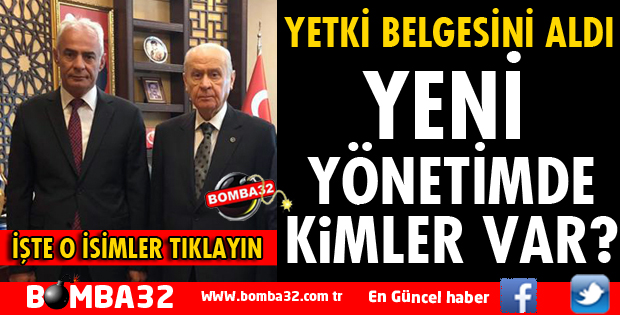 NAİL BAYRAM RESMEN MHP İL BAŞKANI