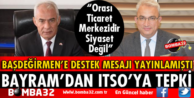 NAİL BAYRAM'DAN ITSO'YA SERT TEPKİ