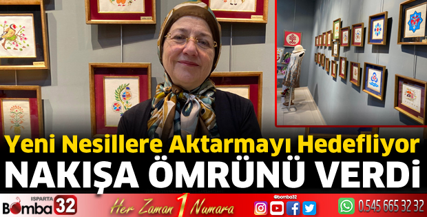 Nakış geleneğini yeni nesillere aktarmak istiyor