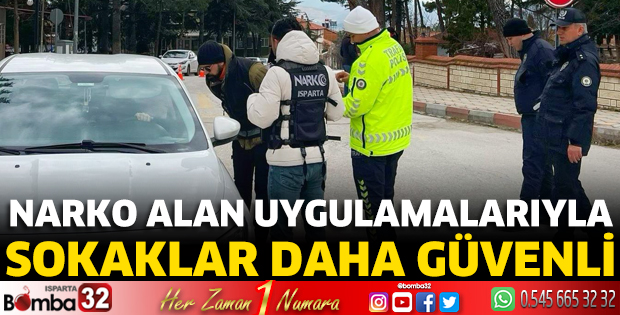 Narko Alan Uygulamalarıyla sokaklar daha güvenli 