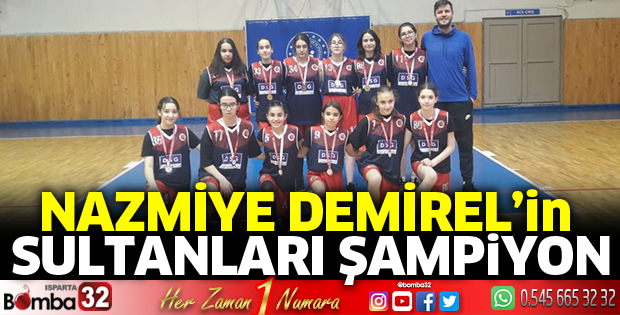 Nazmiye Demirel şampiyon
