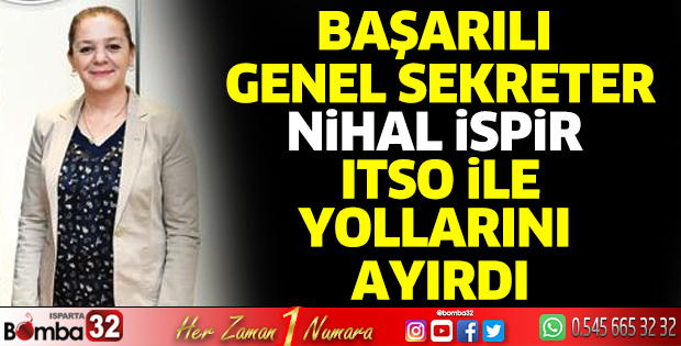 Nihal İspir ITSO ile yollarını ayırdı