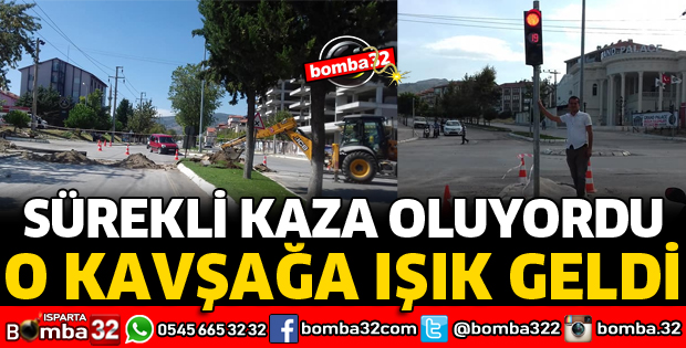 NİHAYET O KAVŞAĞA IŞIK KONULDU