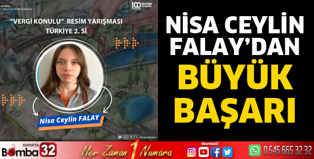 Nisa Ceylin Falay’dan büyük başarı