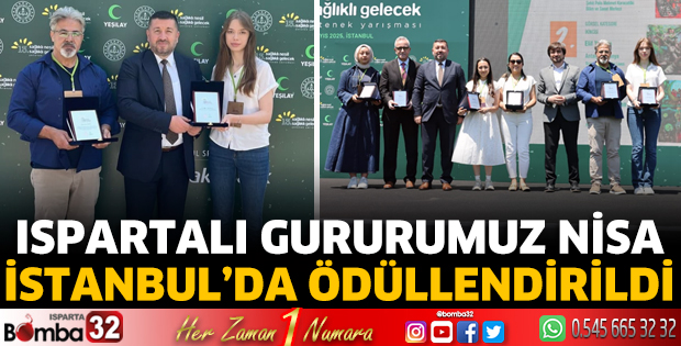 Nisa İstanbul'da ödüllendirildi