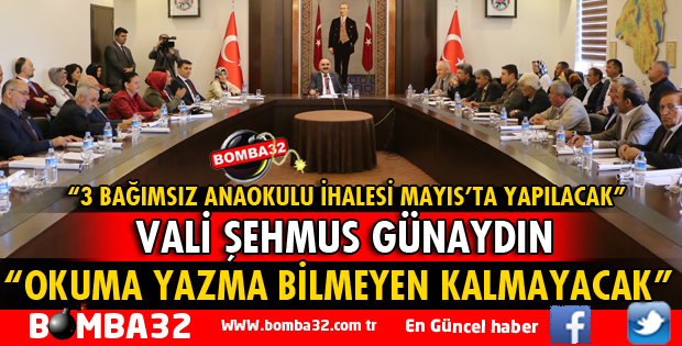 NİSAN AYI MERKEZ MUHTARLAR TOPLANTISI YAPILDI