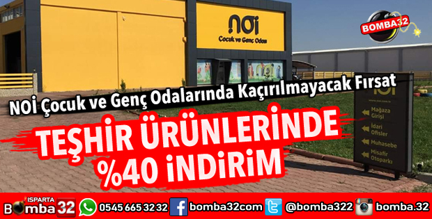 Noi Çocuk ve Genç Odalarında Kaçırılmayacak Fırsat