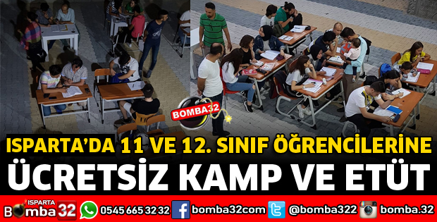 NOKTA ÖZEL KOLEJİNDEN ÖĞRENCİLERE ÜCRETSİZ KAMP VE ETÜT