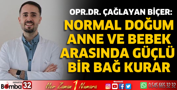 Normal doğum, anne ve bebek arasında güçlü bir bağ kurar