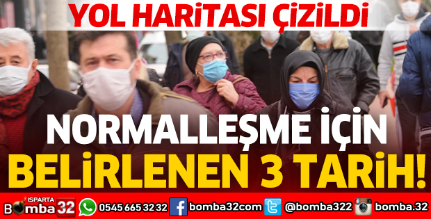 Normalleşme için belirlenen 3 tarih