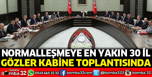 Normalleşmeye en yakın 30 il
