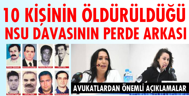 NSU davasının perde arkası Isparta'da aralandı