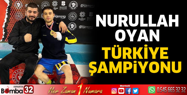 Nurullah Oyan, Türkiye şampiyonu oldu