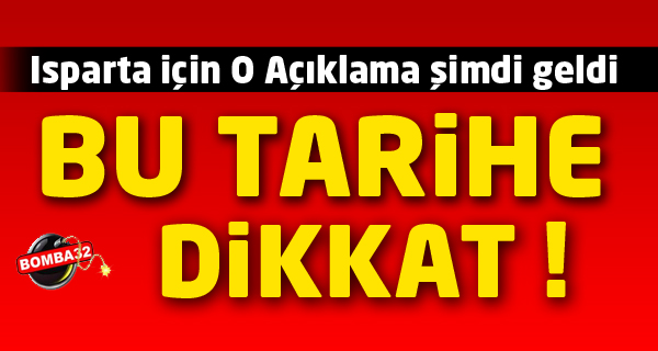 O AÇIKLAMA ŞİMDİ GELDİ 