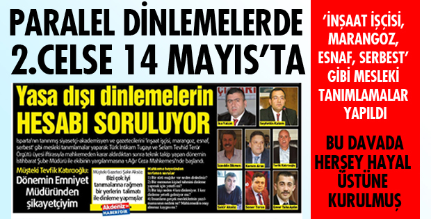 O DAVA 14 MAYIS'TA!