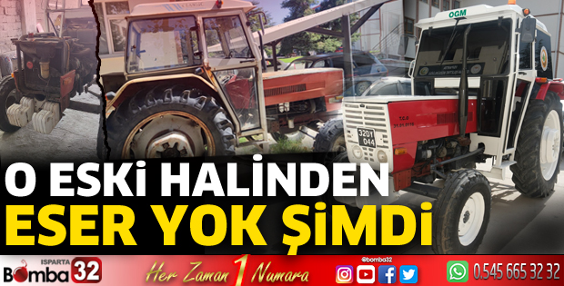 O eski halinden eser yok şimdi