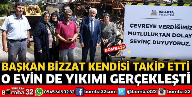 O EVİN DE YIKIMI GERÇEKLEŞTİ