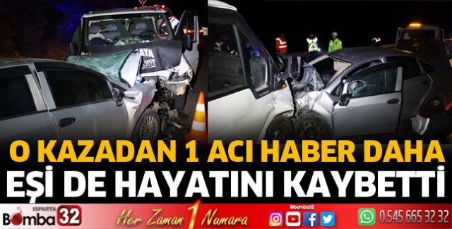 O kazadan 1 acı haber daha